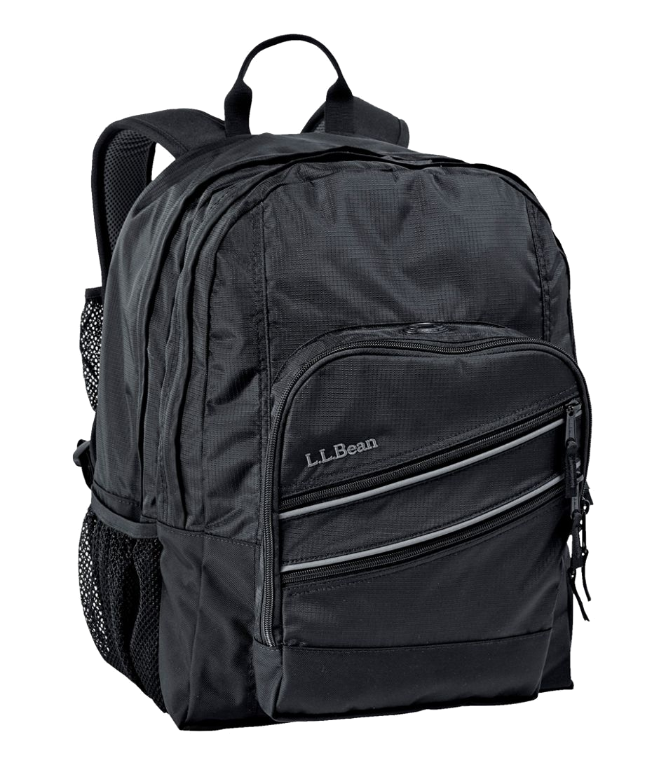 The LLBean backpack, in color Black